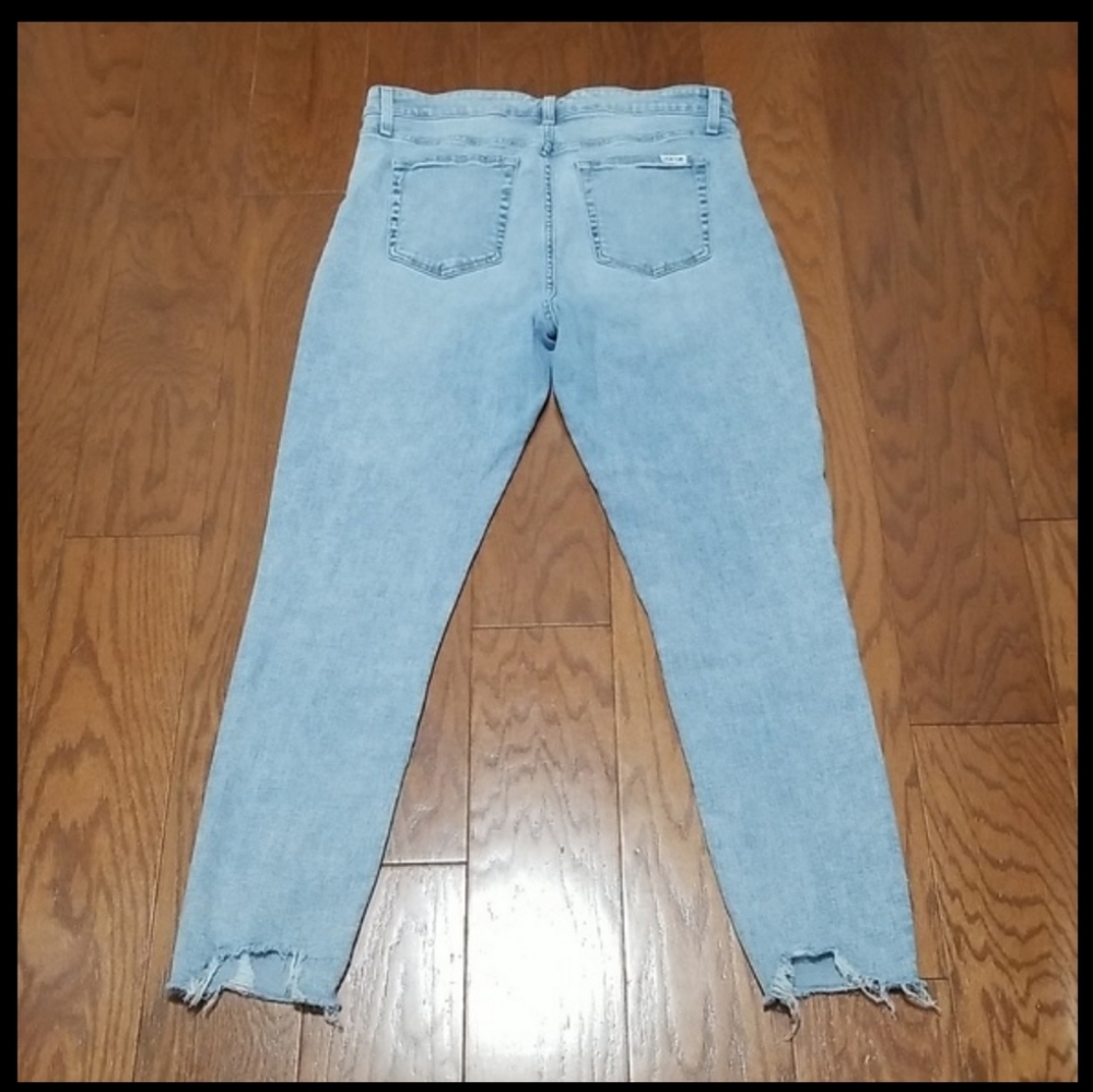 🔥Joe's Jeans Distressed Skinny Jeans Sz 32x29 - Picture 4 of 6